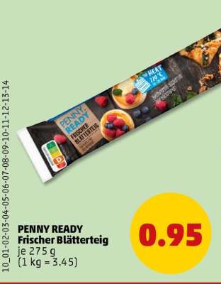 PENNY READY Frischer Blätterteig