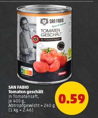 SAN FABIO Tomaten geschält