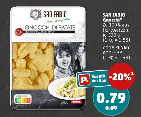 SAN FABIO Gnocchi