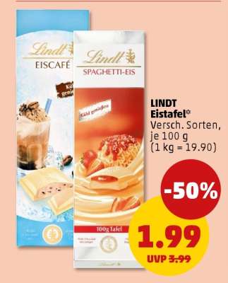 LINDT Eistafel