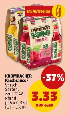 KROMBACHER Fassbrause