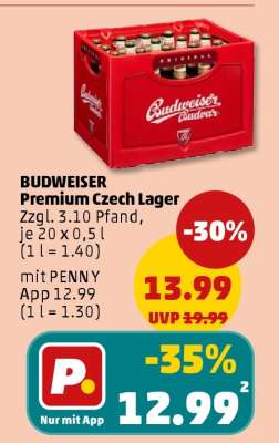 Budweiser Premium Czech Lager