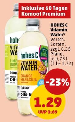 HOHES C Vitamin Water