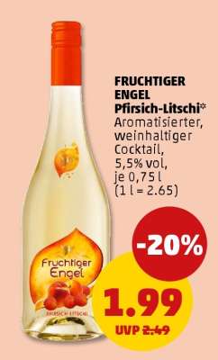 FRUCHTIGER ENGEL Pfirsich-Litschi