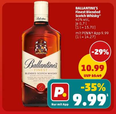 Ballantine’s Finest Blended Scotch Whisky*