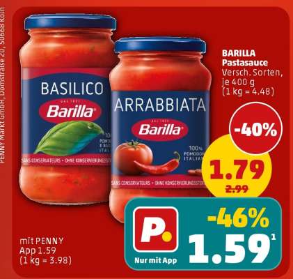Barilla Pastasauce*