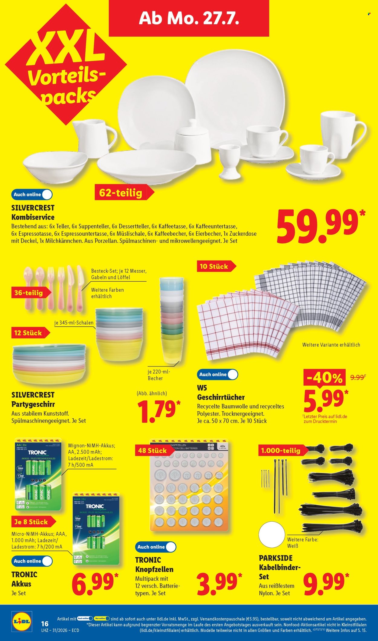 Lidl Prospekte  - 27.7.2026 - 1.8.2026. Seite 8