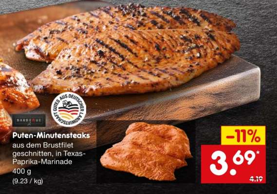 Puten-Minutensteaks