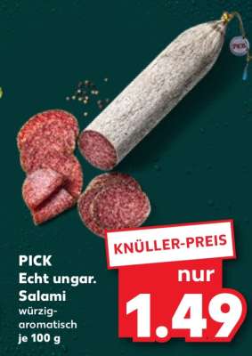 PICK Echt ungar. Salami