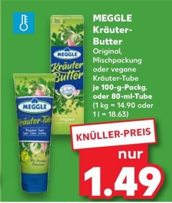 Meggle Kräuter- butter