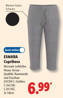 ESMARA Caprīhose