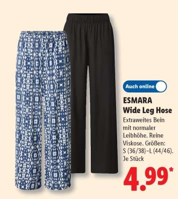 ESMARA Wide Leg Hose
