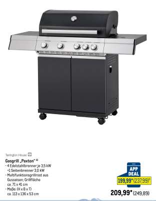 Gasgrill „Paxton“