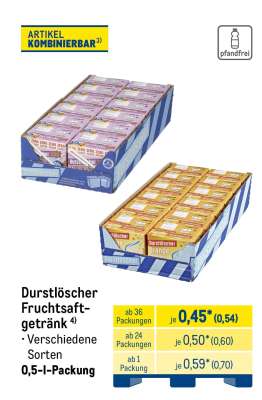 Durstlöscher Fruchtsaftgetränk