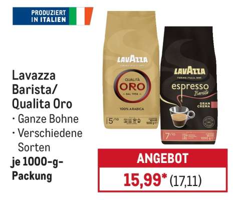 Lavazza Barista/Qualita Oro