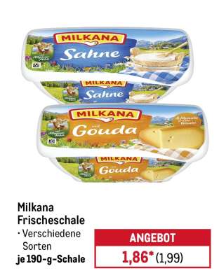 Milkana Frischeschale