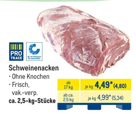 Schweinenacken