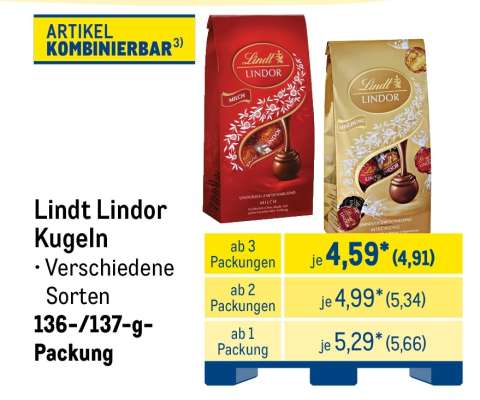 LINDT Lindor Kugeln