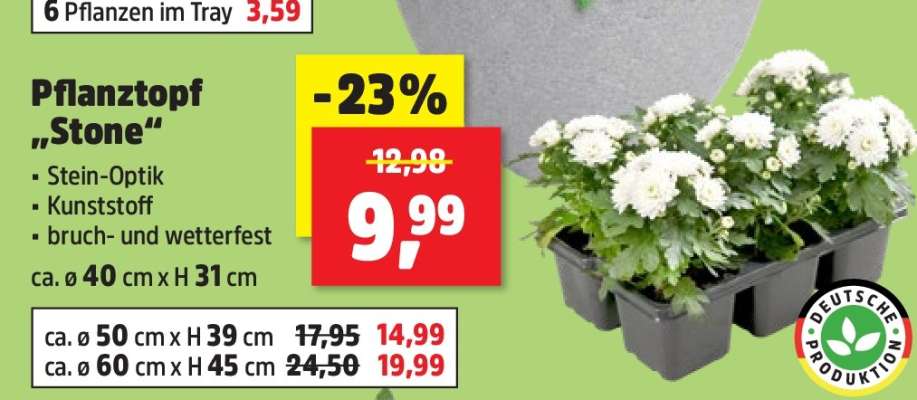 Pflanztopf „Stone“