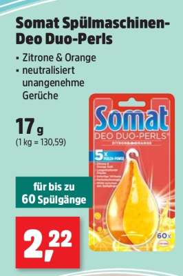 Somat Spülmaschinen-Deo Duo-Perls