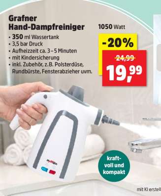 Grafner Hand-Dampfreiniger