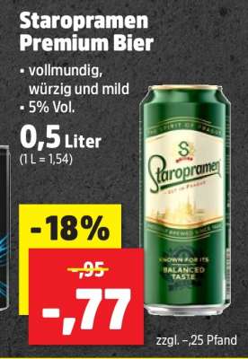 STAROPRAMEN Premium-Bier
