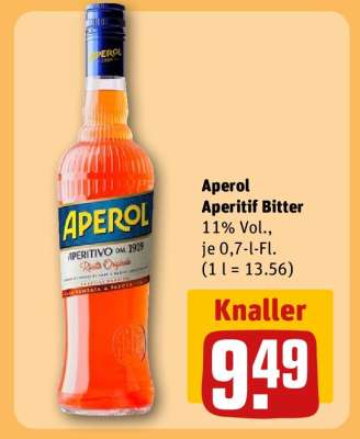 Aperol Aperitif Bitter