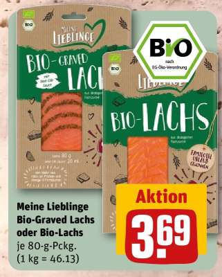 Meine Lieblinge Bio-Graved Lachs oder Bio-Lachs