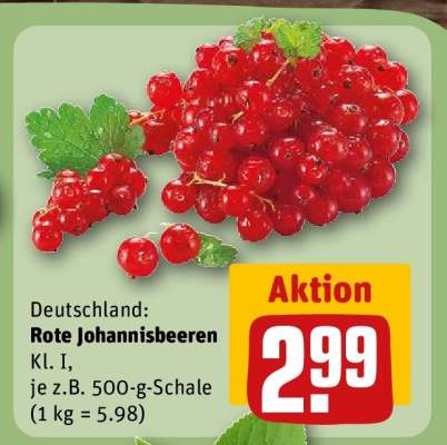 Rote Johannisbeeren
