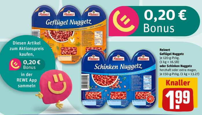Reinert Geflügel Nuggetz