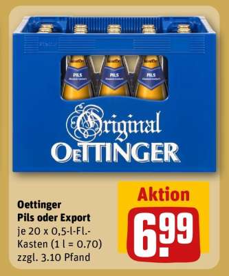 Oettinger Pils oder Export