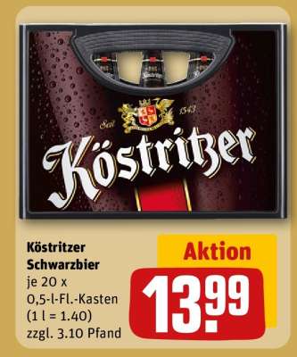 KÖSTRITZER Schwarzbier°
