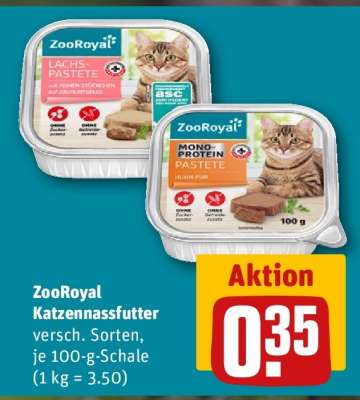 ZooRoyal Katzennassfutter