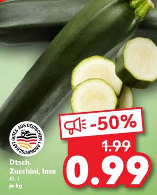 Dtsch. Zucchini, lose