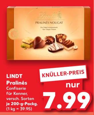 Lindt Pralinés