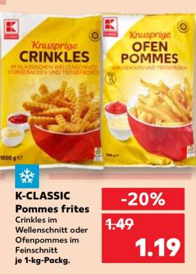 K-CLASSIC Pommes Frites