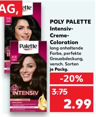 POLY PALETTE Intensiv- Creme-Coloration