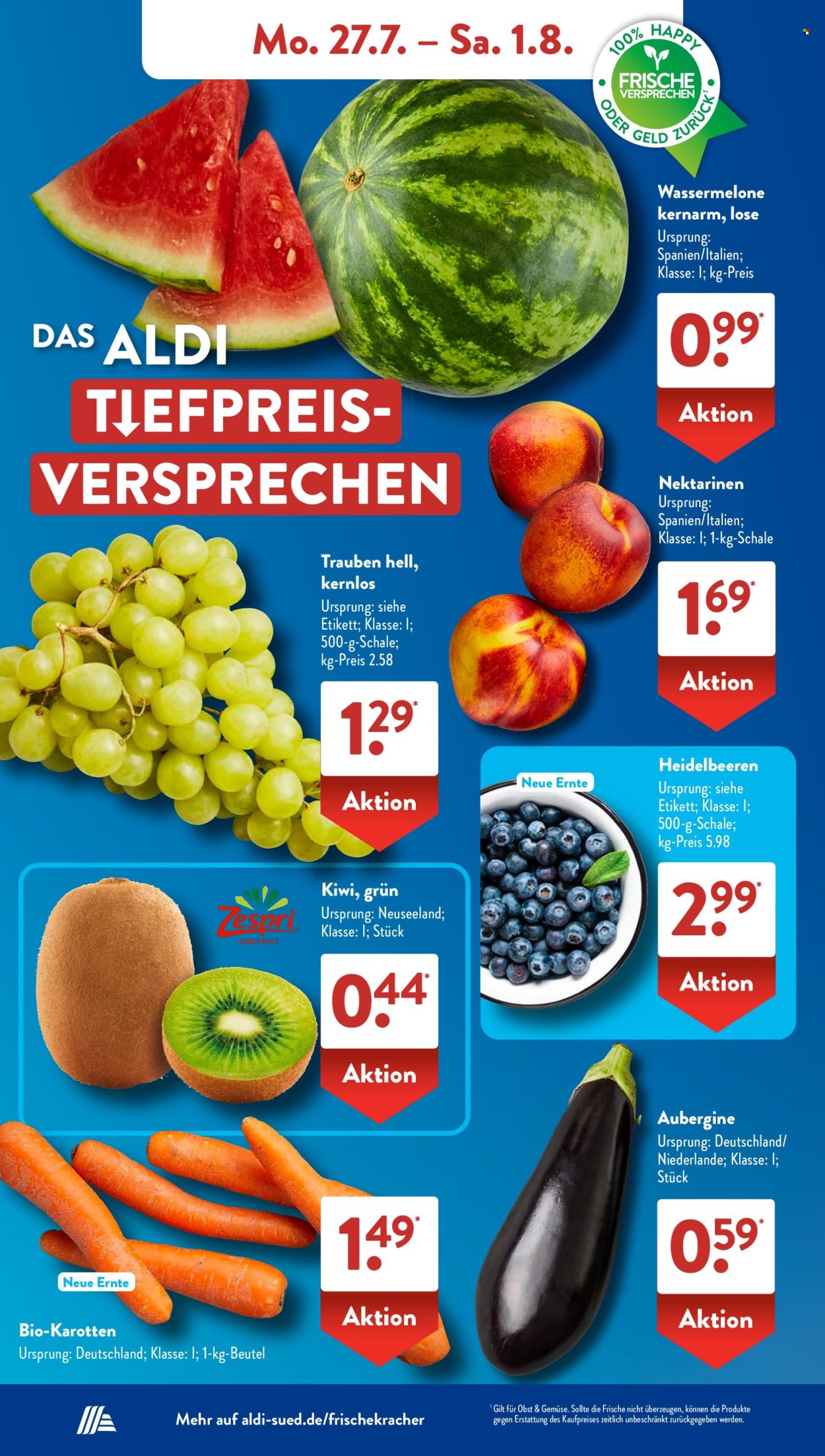 ALDI SÜD Prospekte  - 27.7.2026 - 1.8.2026. Seite 3