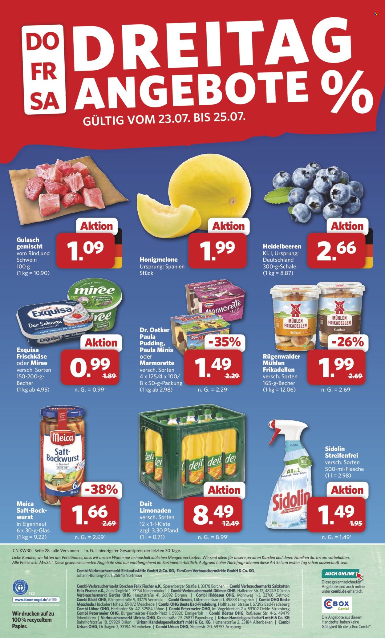 Combi Prospekte  - 20.7.2026 - 25.7.2026. Seite 34