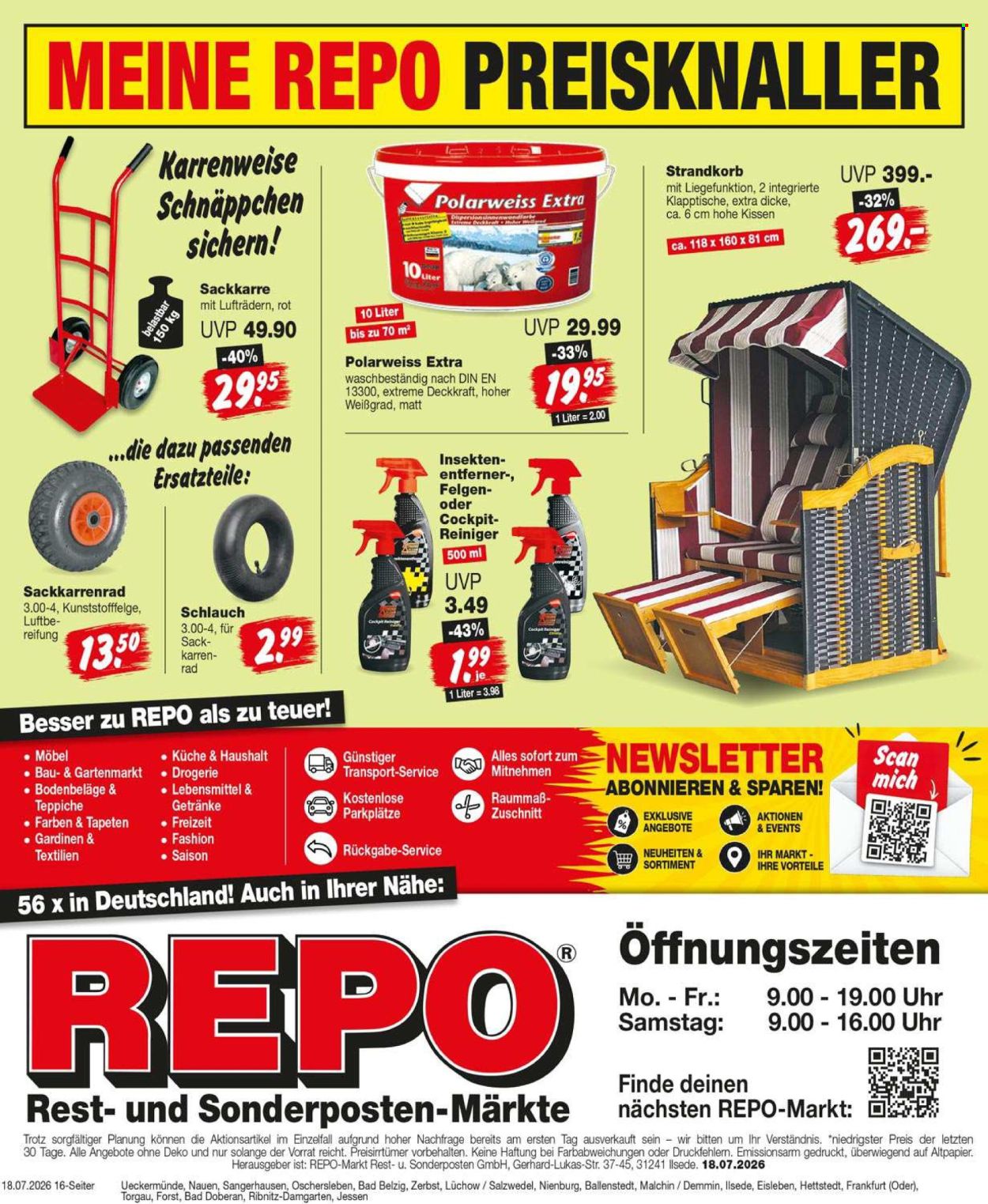 Repo Prospekte  - 20.7.2026 - 25.7.2026. Seite 16
