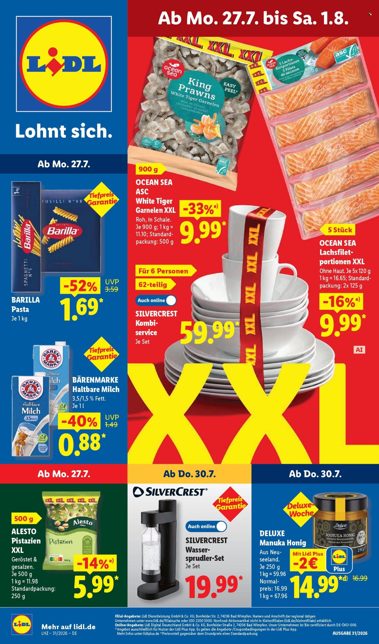 Lidl Prospekte  - 27.7.2026 - 1.8.2026. Seite 1