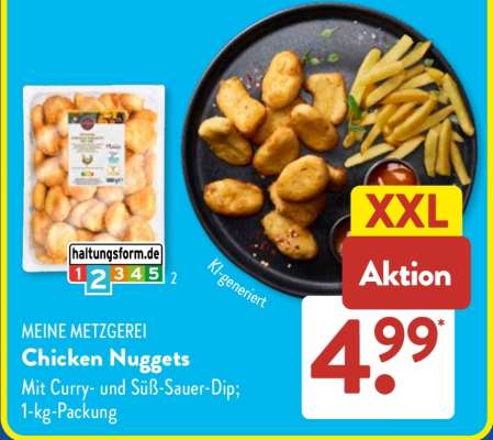 MEINE METZGEREI Chicken-Nuggets