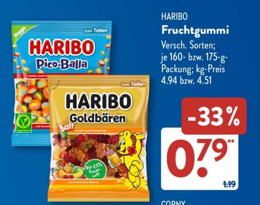 Haribo Fruchtgummi*