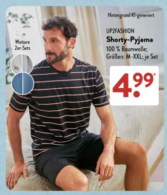 UP2FASHION Shorty-Pyjama