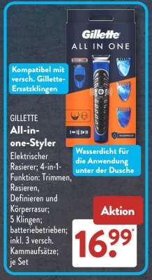 GILLETTE All-in-one-Styler