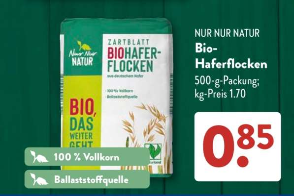Bio- Haferflocken