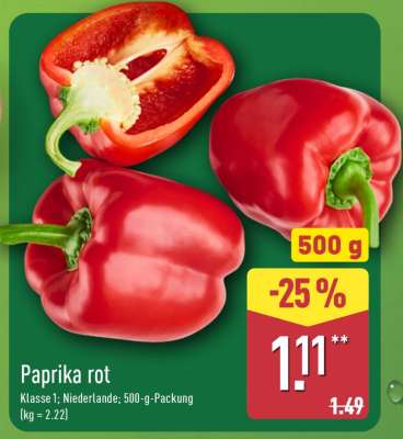 Paprika rot*