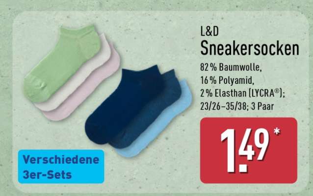 L&D Sneakersocken
