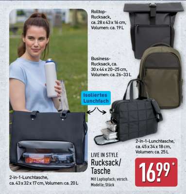LIVE IN STYLE Rucksack/Tasche