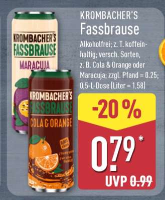 KROMBACHER'S Fassbrause